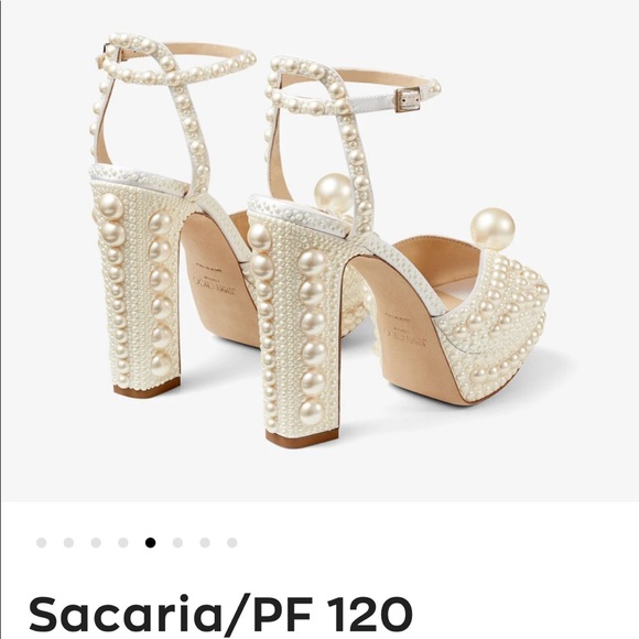 Jimmy Choo Sacaria Platform 120mm - New With Box - Picture 7 of 17